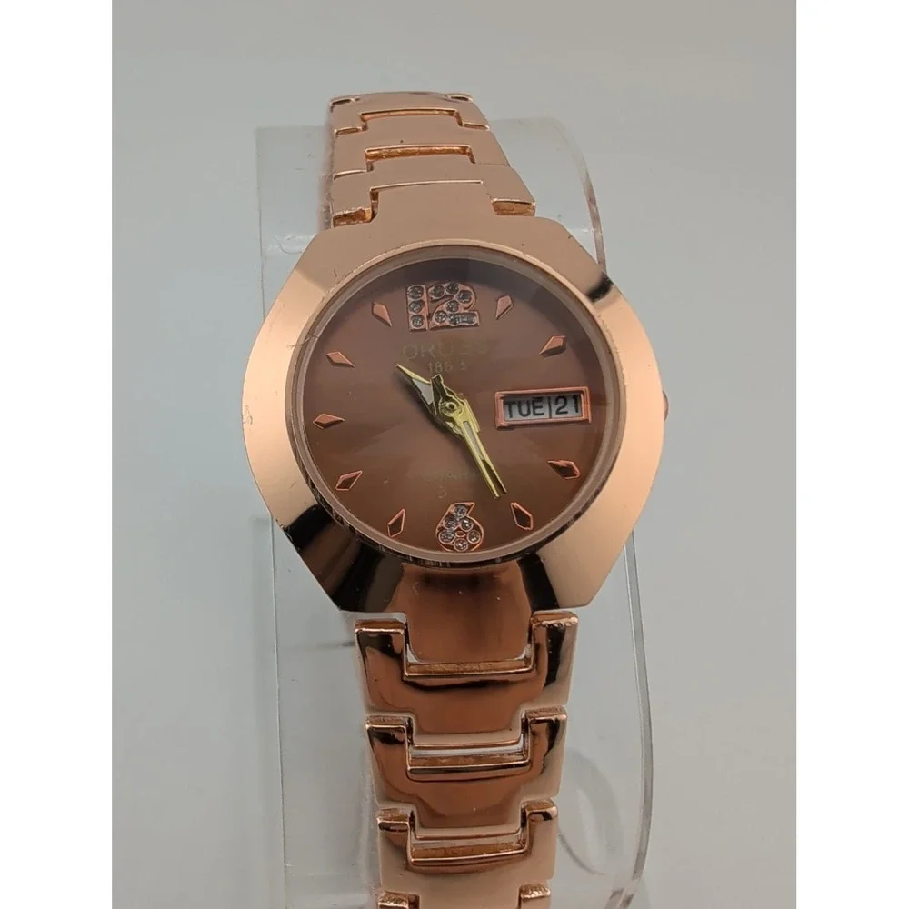 ORUSS Women's Rose Gold Watch 25mm Case 7.25
